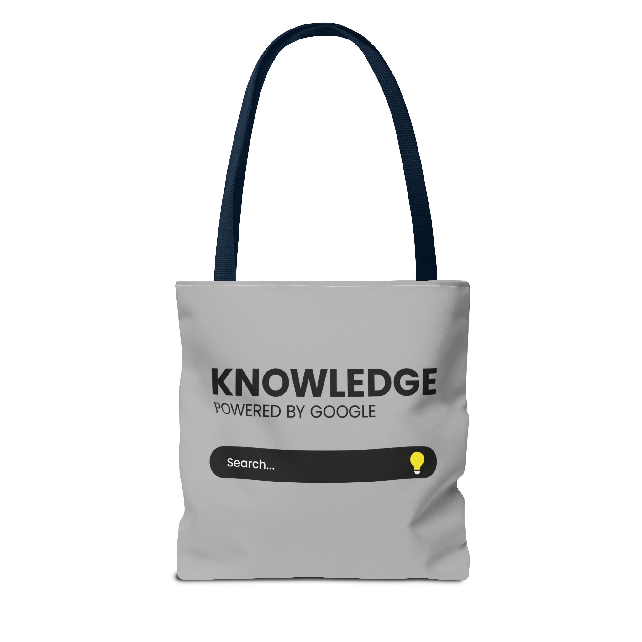 Knowledge Powered Tote Bag - Motivational Carryall