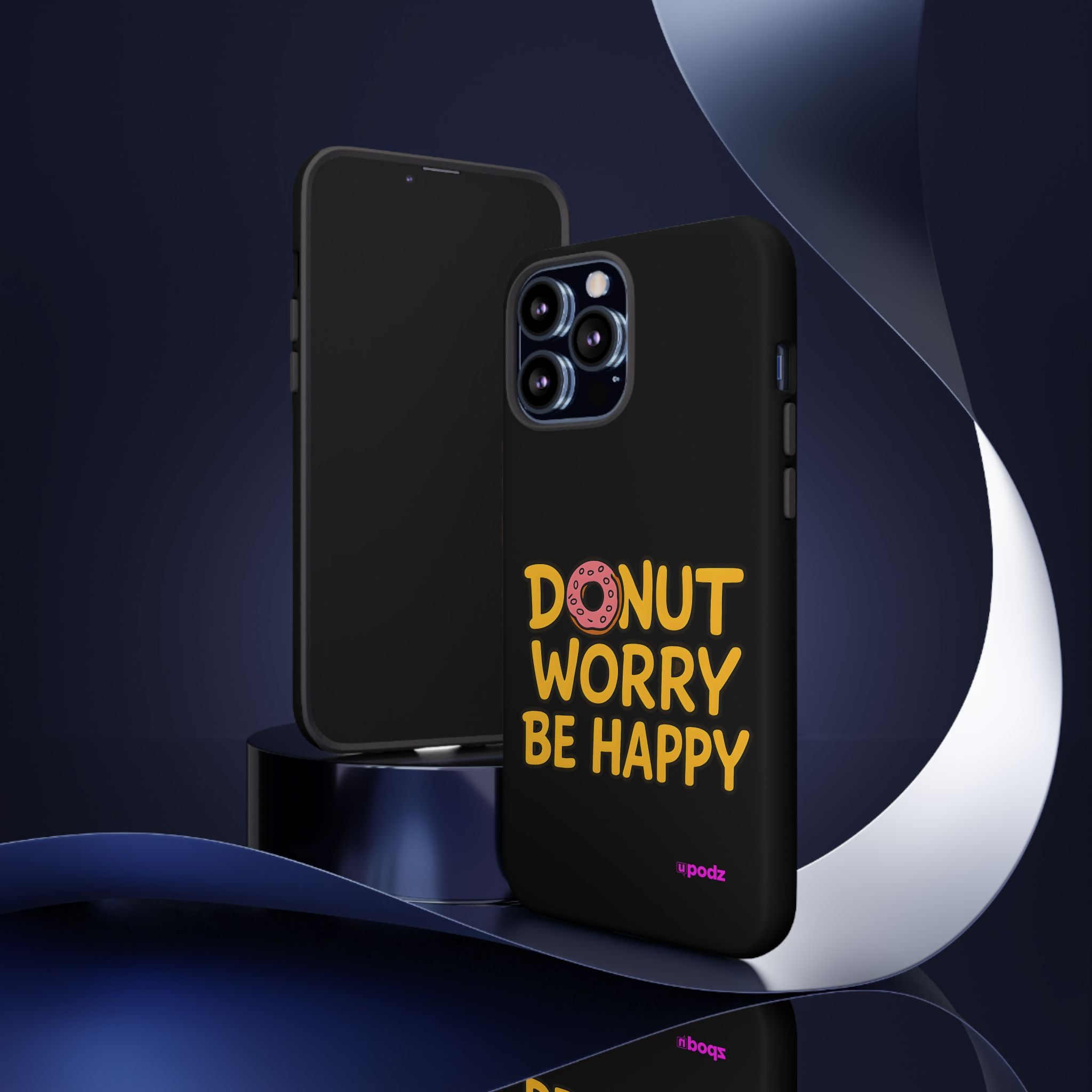 Donut Worry Design, Tough Cases, Phone Cover