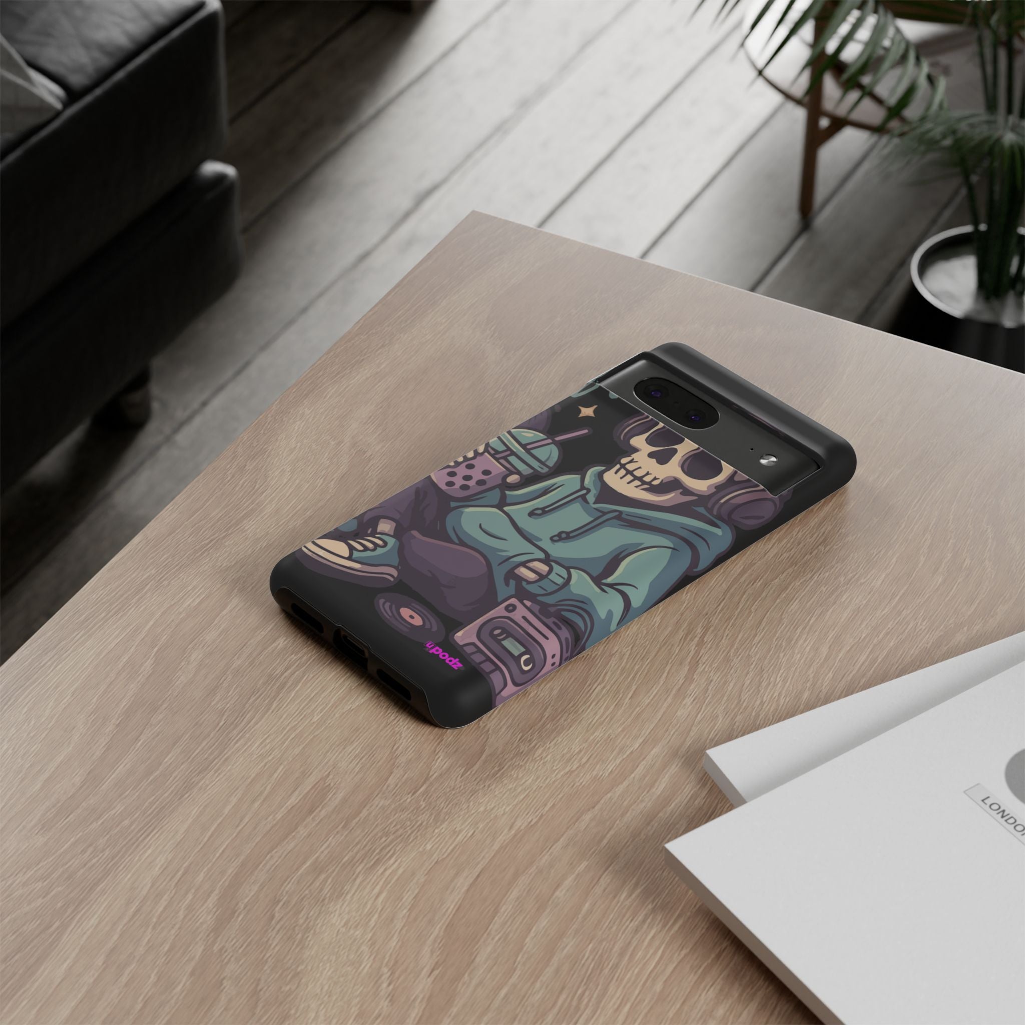 Skull Headphones Design, Tough Cases, Phone Cover