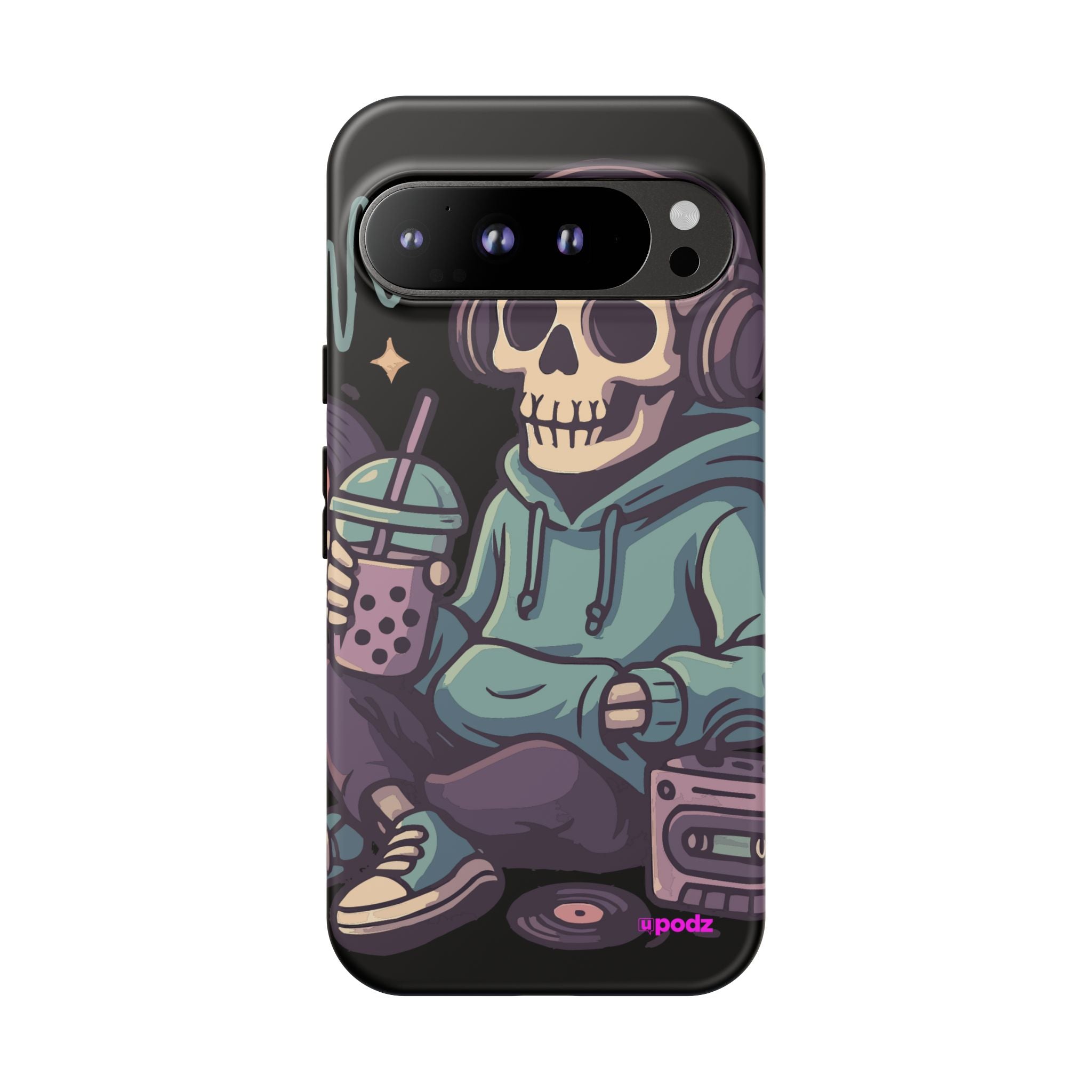 Skull Headphones Design, Tough Cases, Phone Cover