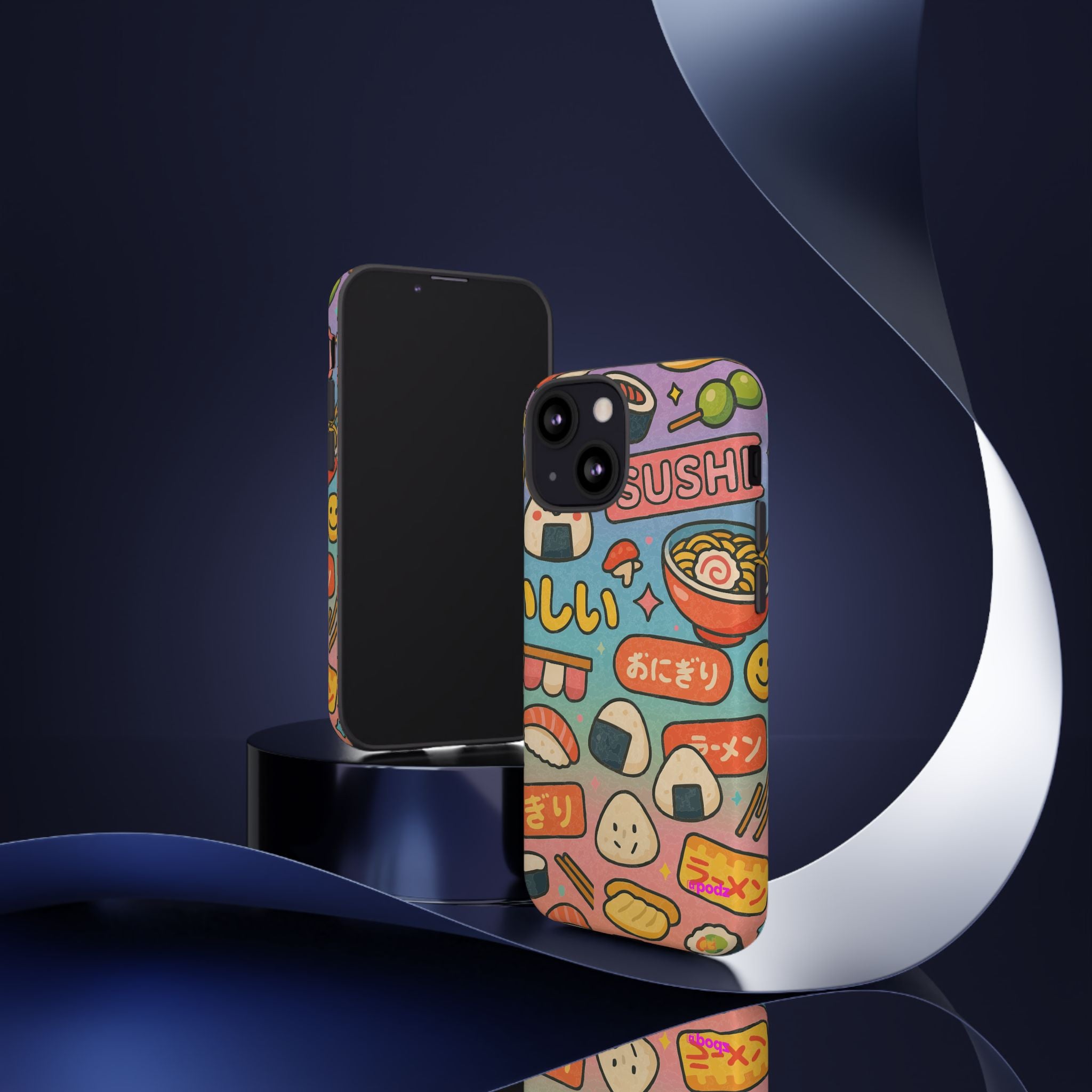 I love Sushi, White Cover Design, Tough Cases, Phone Cover