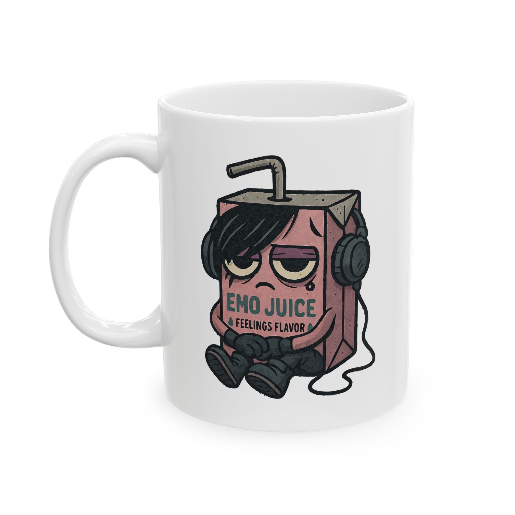 Emo Juice Ceramic Mug |  Personalized Mug