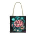Brain Power Tote Bag - Quirky, Fun Tote Bag