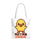 Retro Chick Tote Bag - Quirky Fun Bag