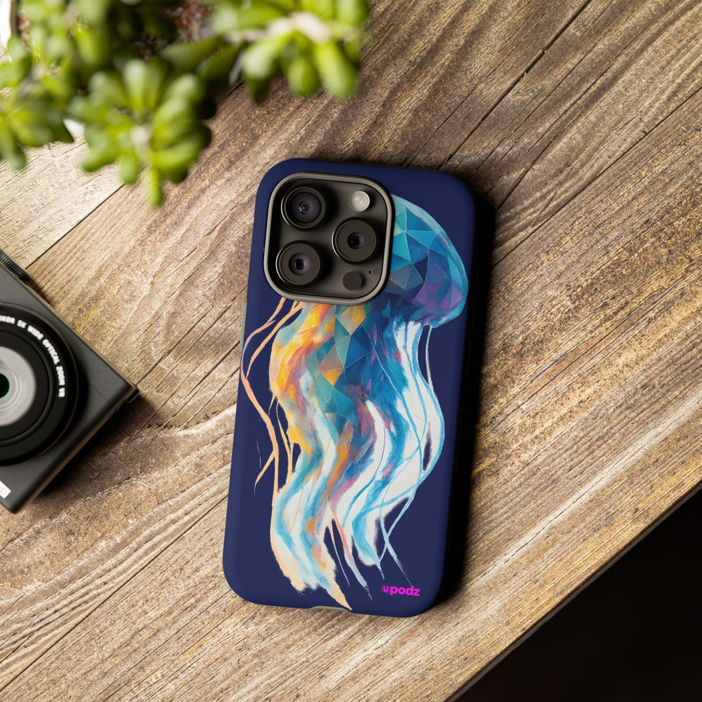 Jellyfish Glow Design, Tough Cases, Phone Cover