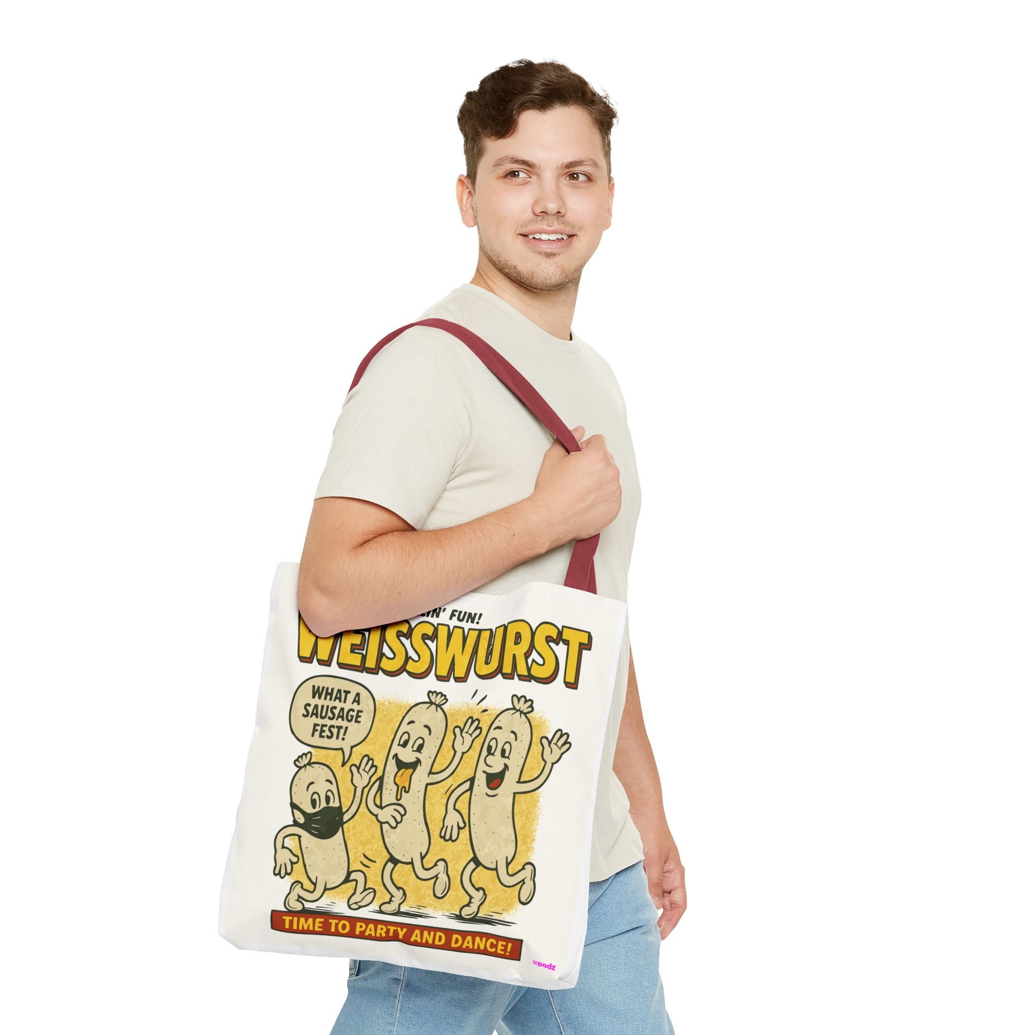 Weiner Fest Tote Bag - Quirky Fun Bag
