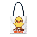 Retro Chick Tote Bag - Quirky Fun Bag