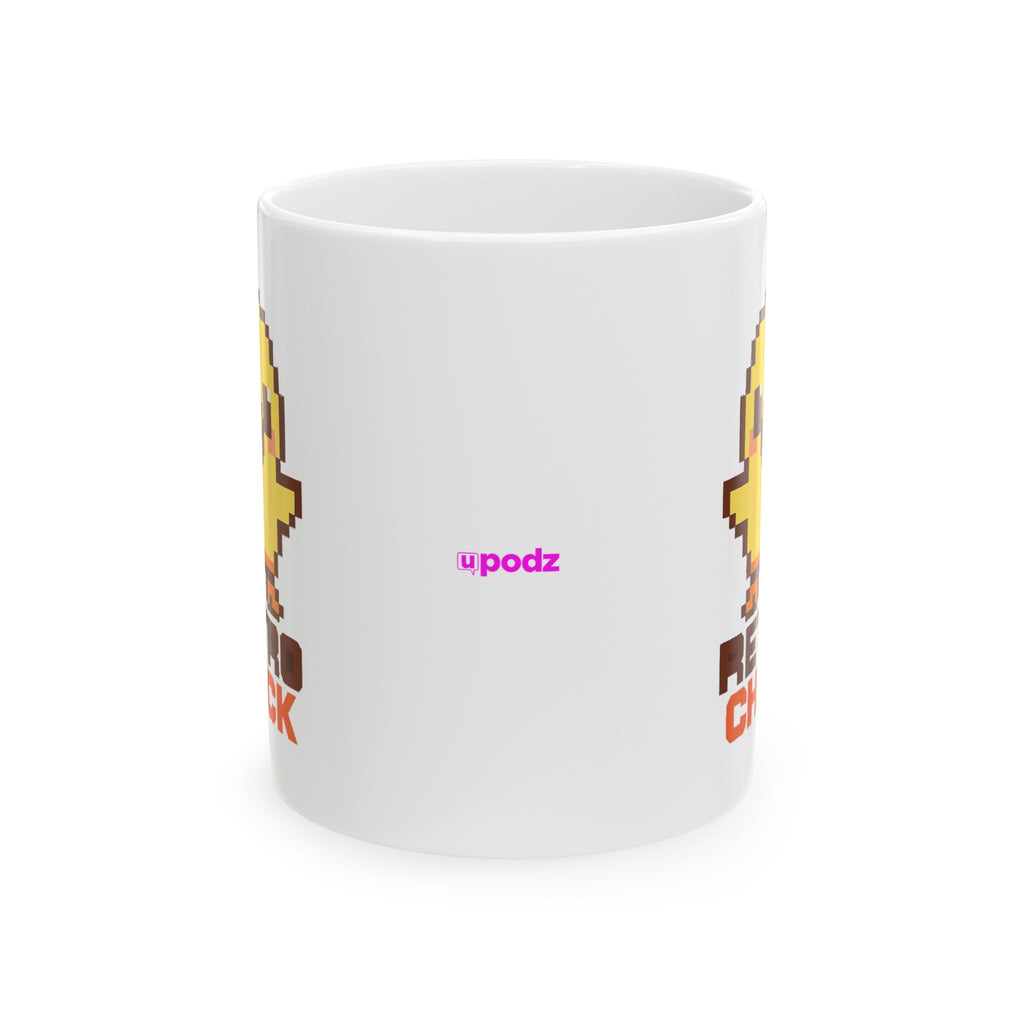 Retro Chick Ceramic Mug |  Personalized Mug