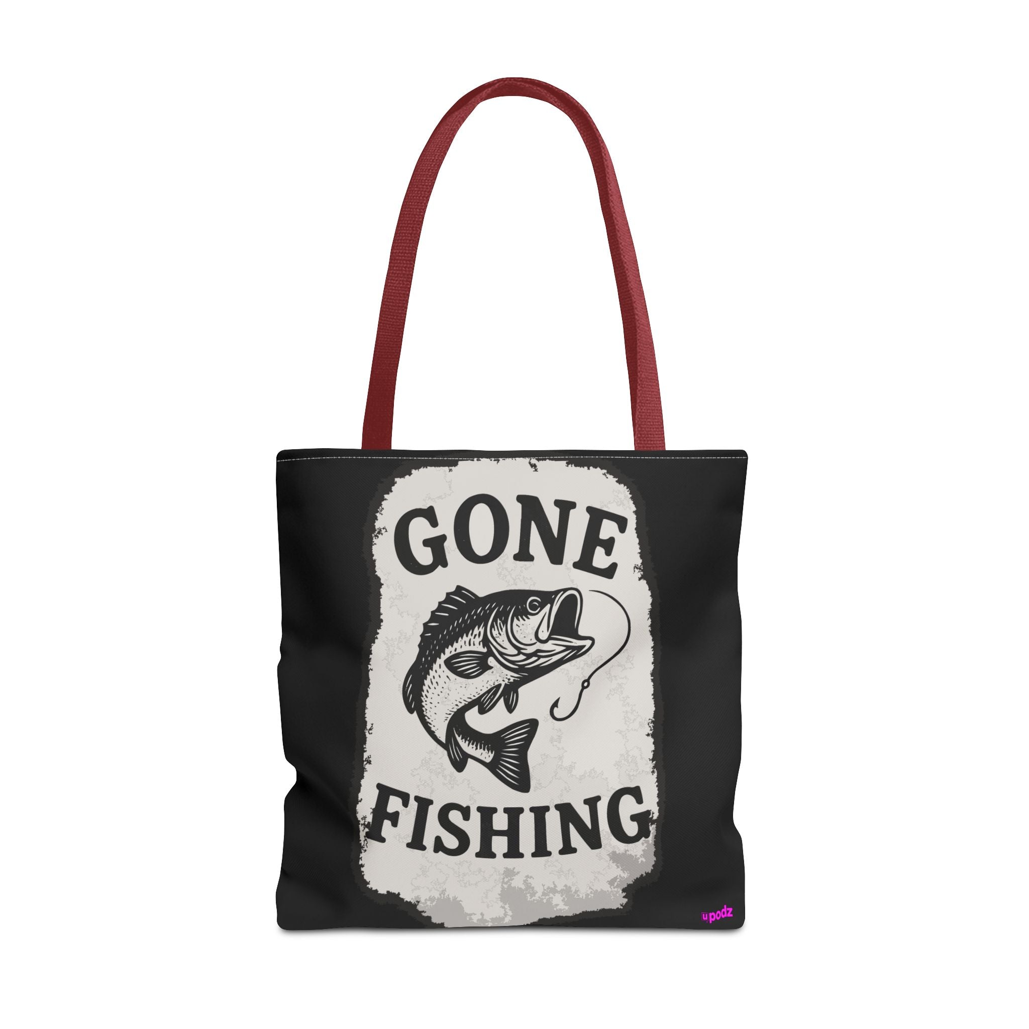 Gone Fishing Tote Bag - Quirky Fun Bag