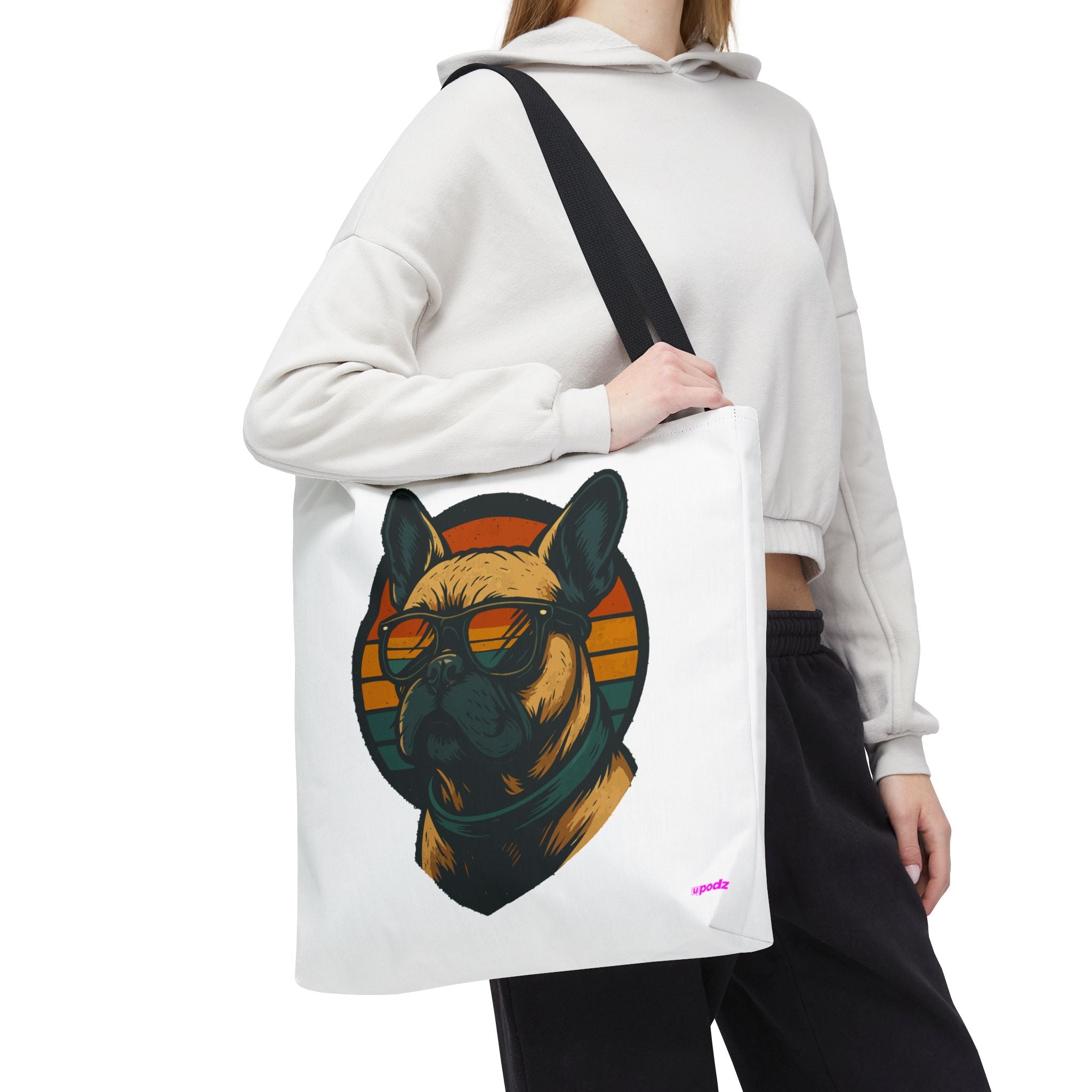 Sunny Bulldog - Quirky Design, Fun Bag