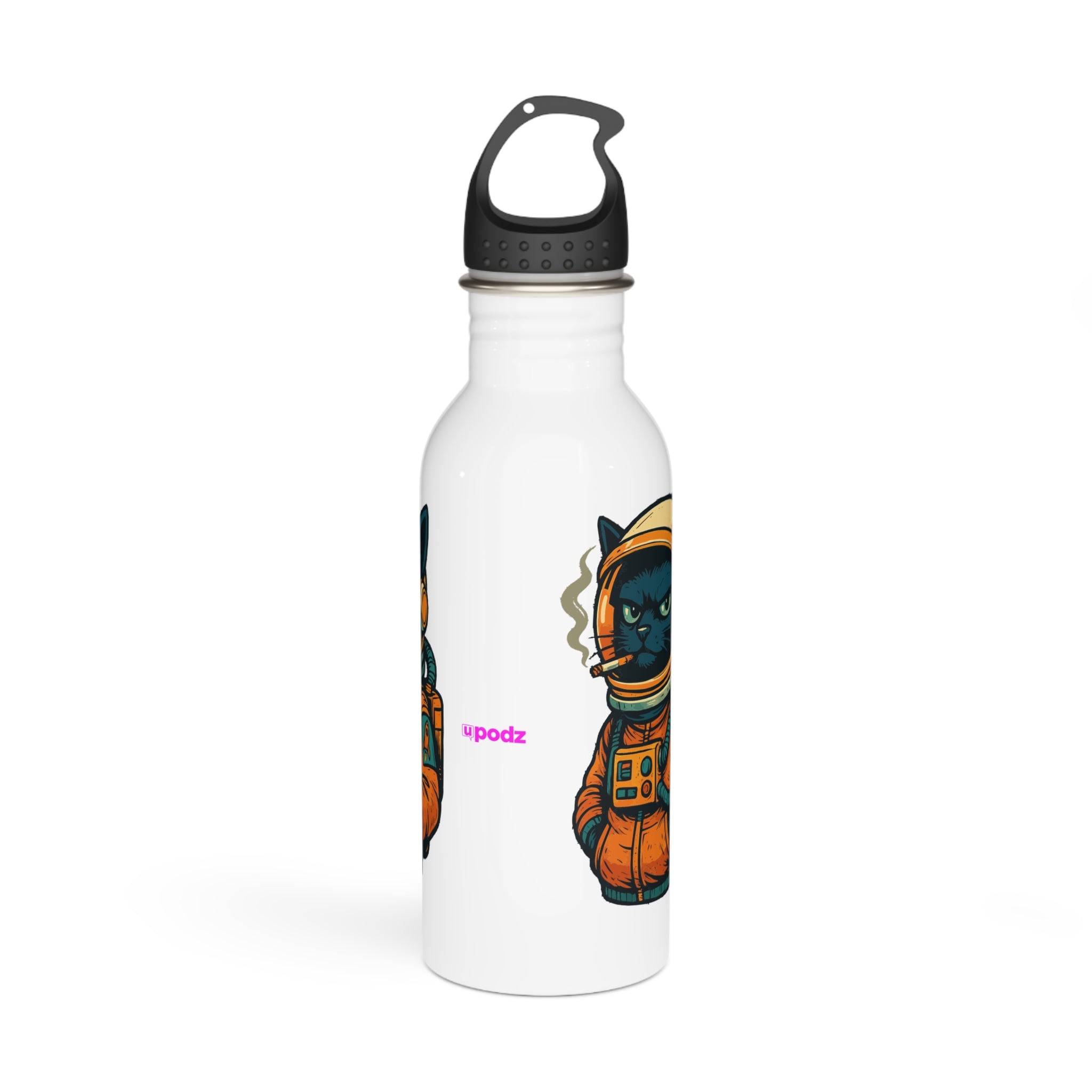 Smokin Cat - Water Bottle, Reusable Sports Hydration Flask