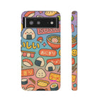 I love Sushi, White Cover Design, Tough Cases, Phone Cover