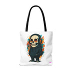 Skull Vibes Tote Bag - Quirky Fun Bag