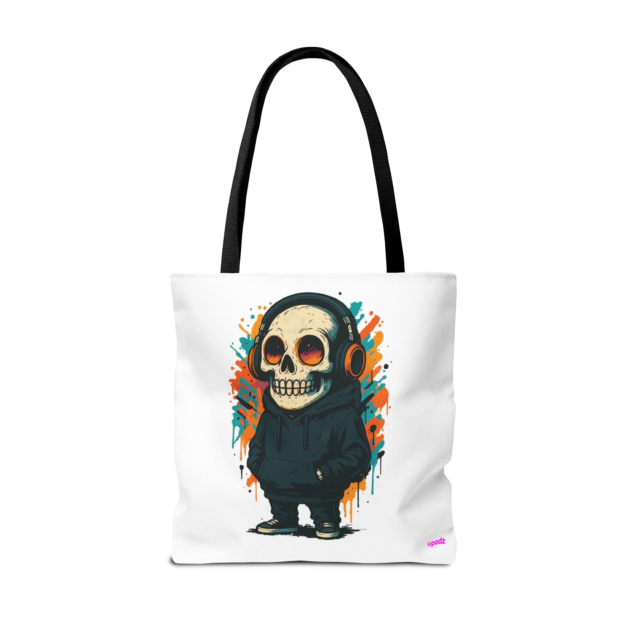 Skull Vibes Tote Bag - Quirky Fun Bag