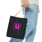U Tote Bag, Inspirational Gift, Eco-Friendly Shopping Bag