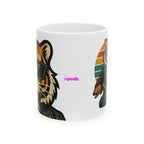 Tiger Ceramic Mug |  Personalized Mug