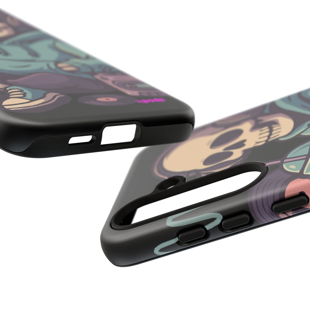Skull Headphones Design, Tough Cases, Phone Cover