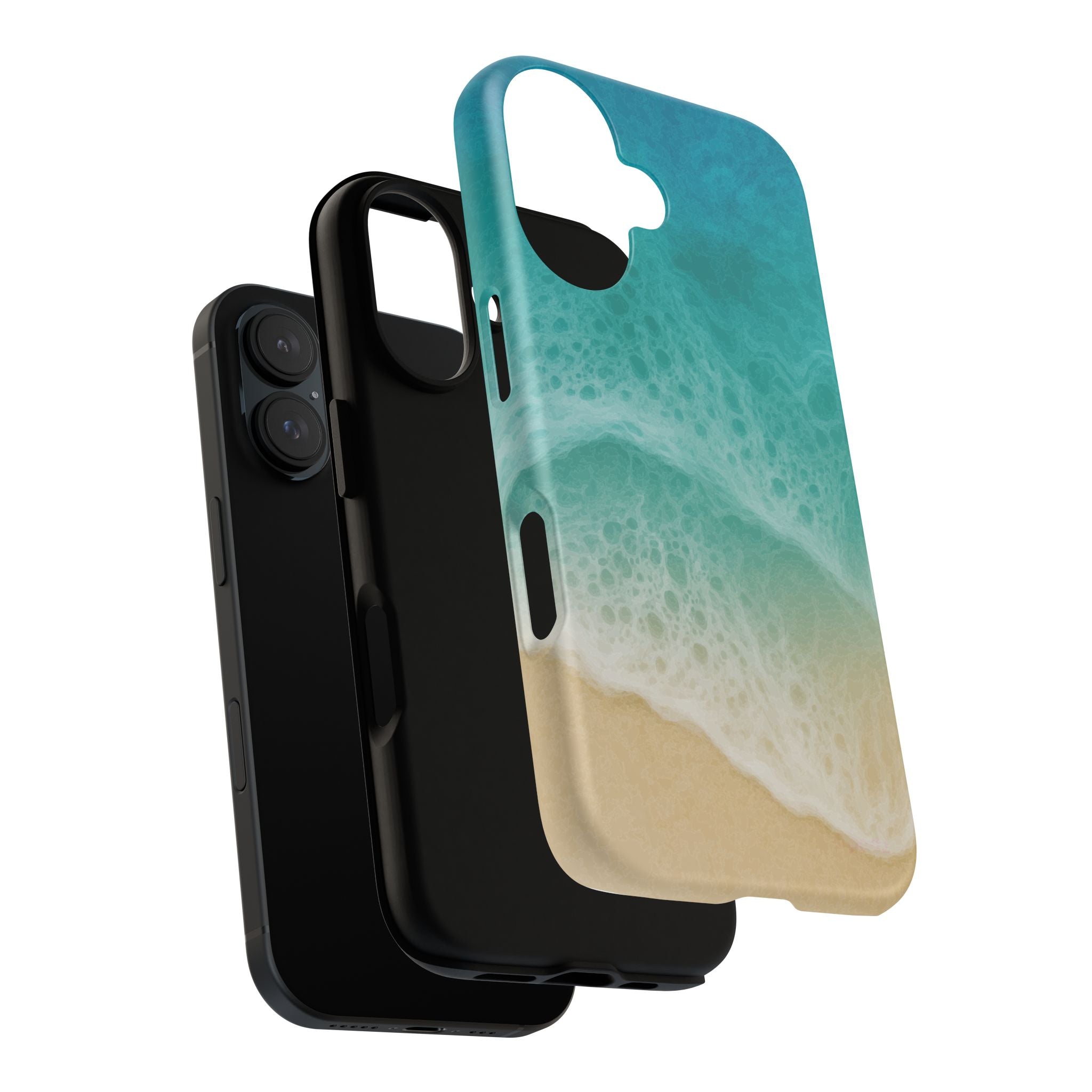 Resin Art, White Cover Design, Tough Cases, Phone Cover