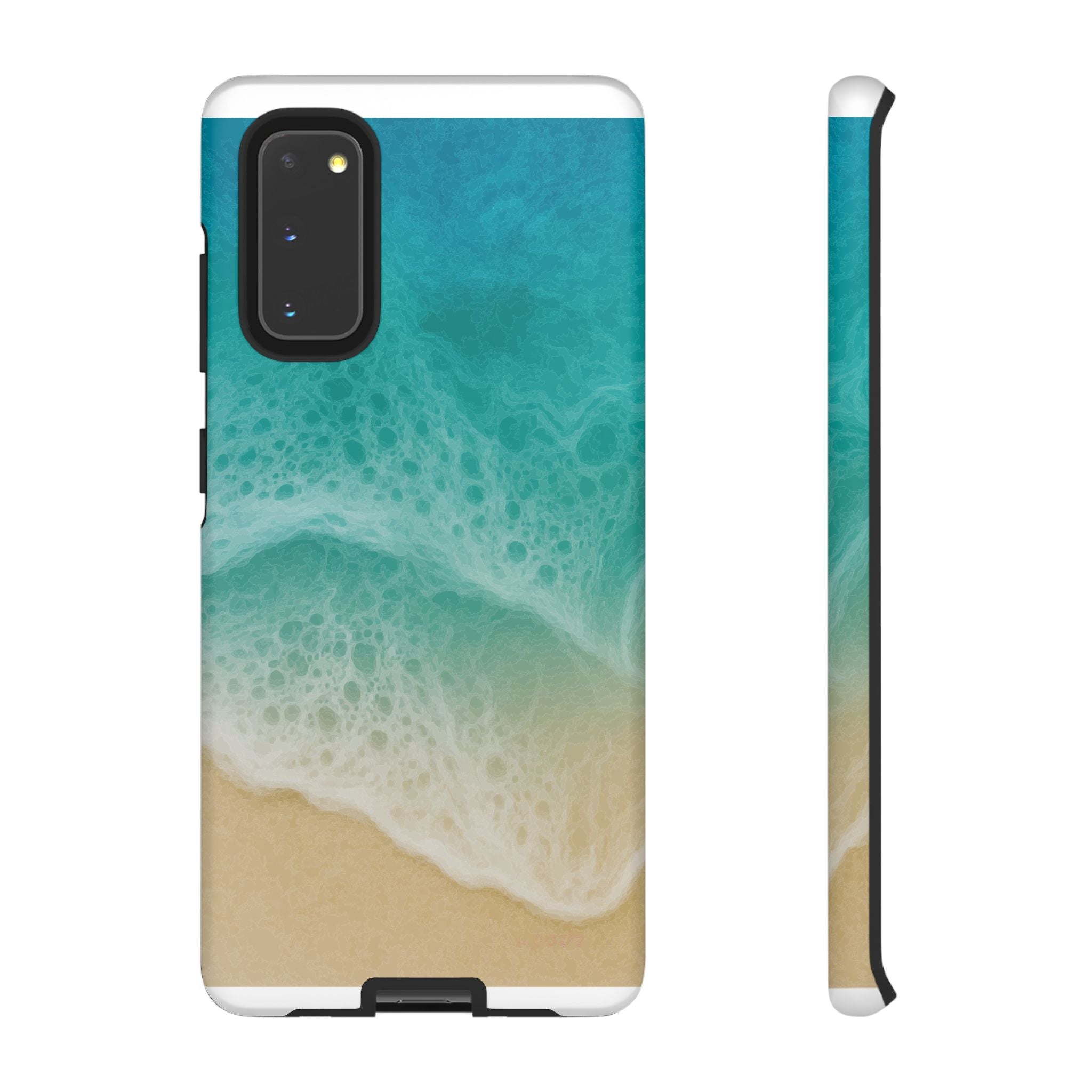 Resin Art, White Cover Design, Tough Cases, Phone Cover