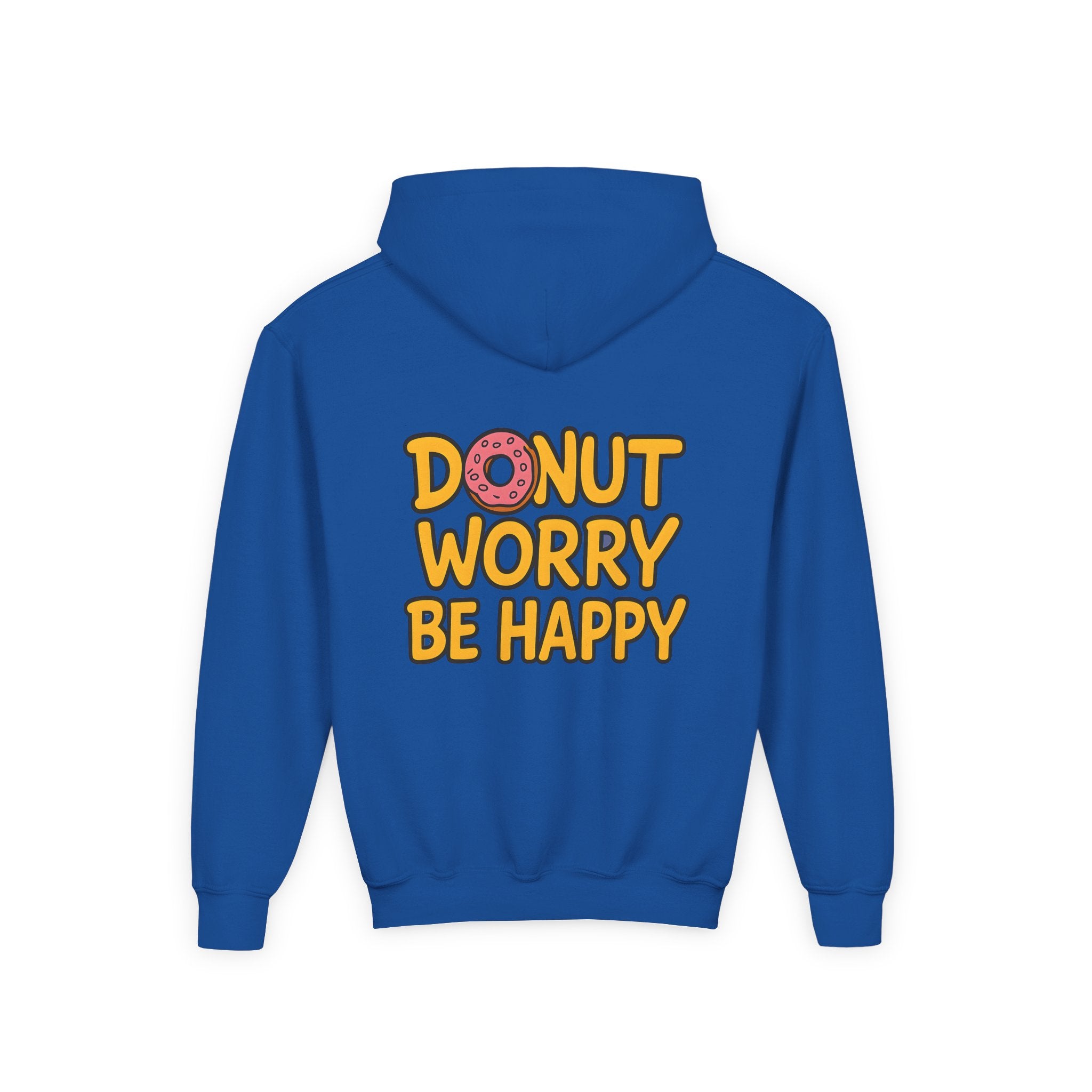 Donuts make me happy, Youth Hooded Sweatshirt, Casual Wear