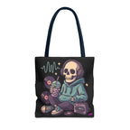 Skully Headphones Tote Bag - Quirky Fun Bag