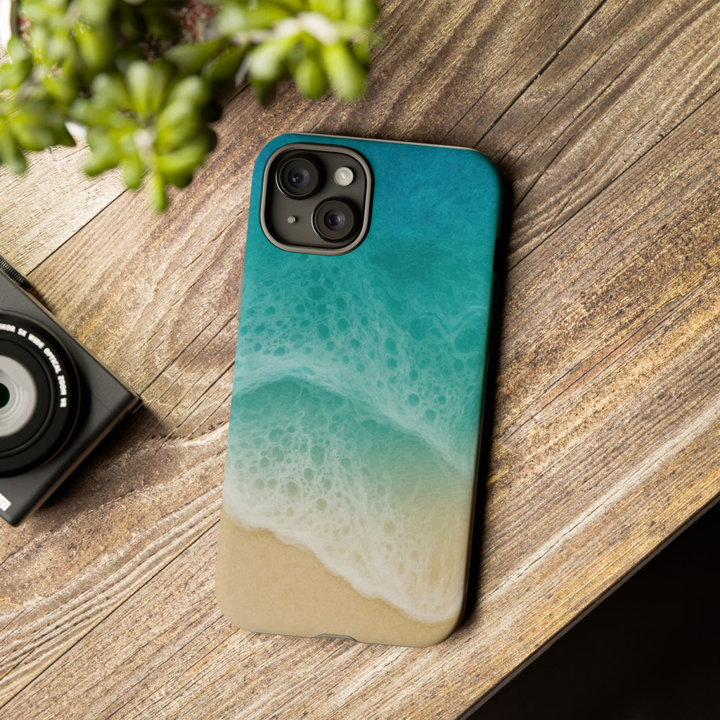 Resin Art, White Cover Design, Tough Cases, Phone Cover