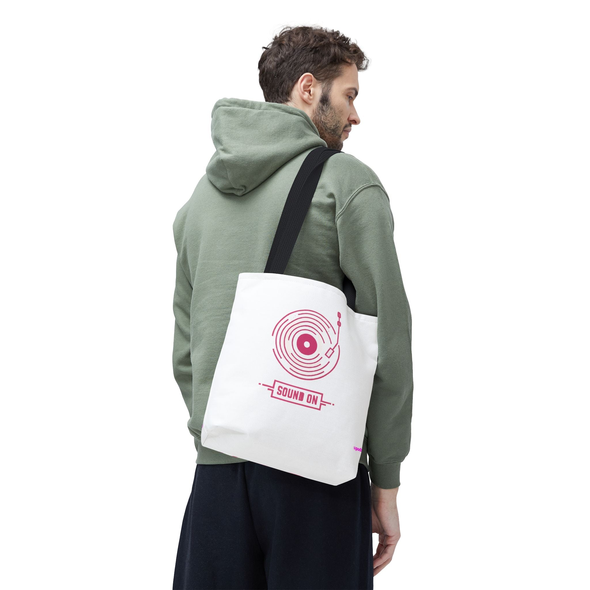 Sound On Tote Bag Design, Fun Bag