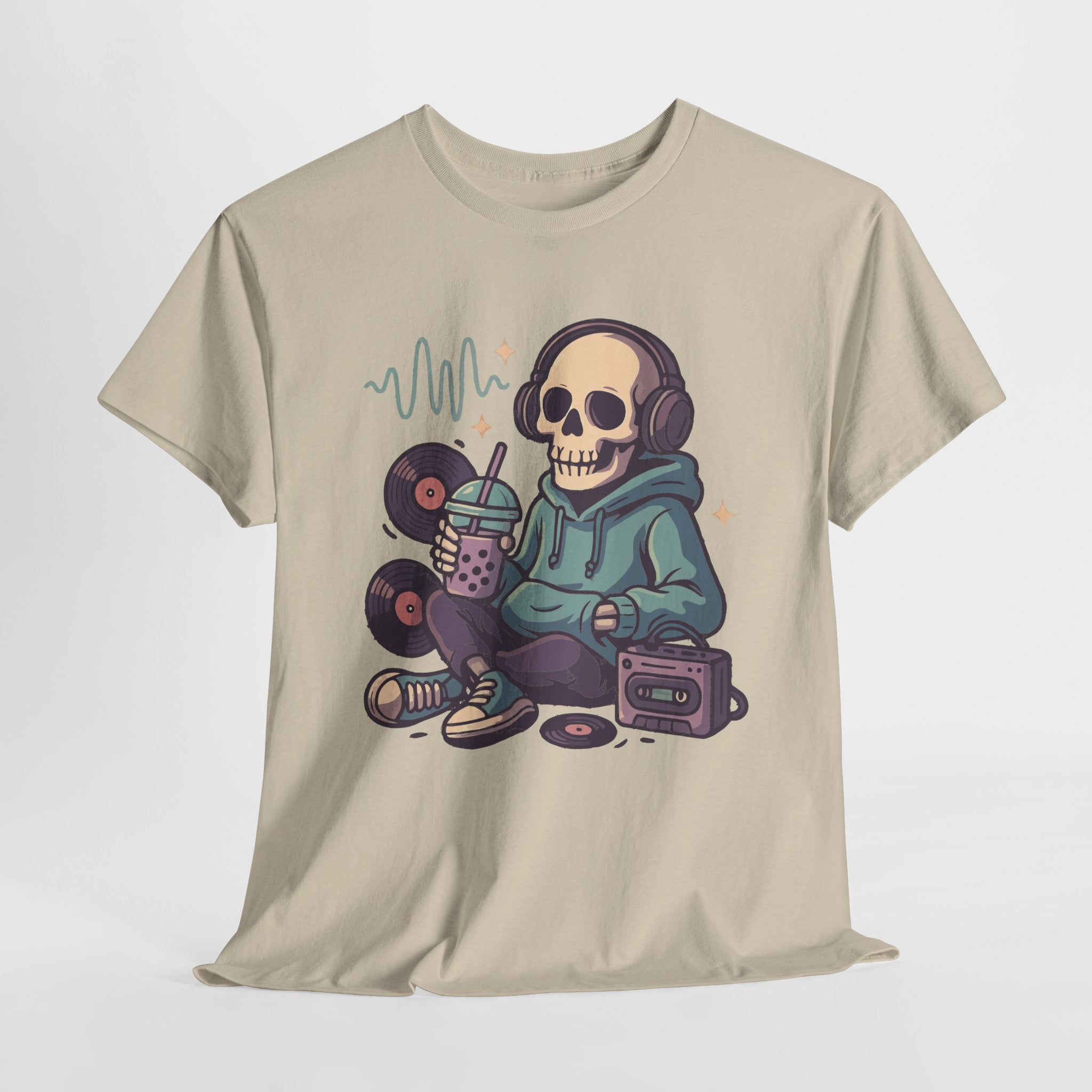 Skull Headphones T-Shirt