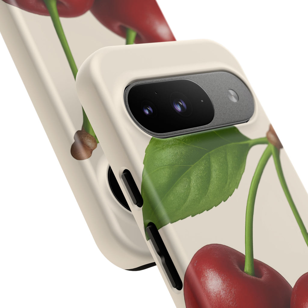 Red Cherry Design, Tough Cases, Phone Cover