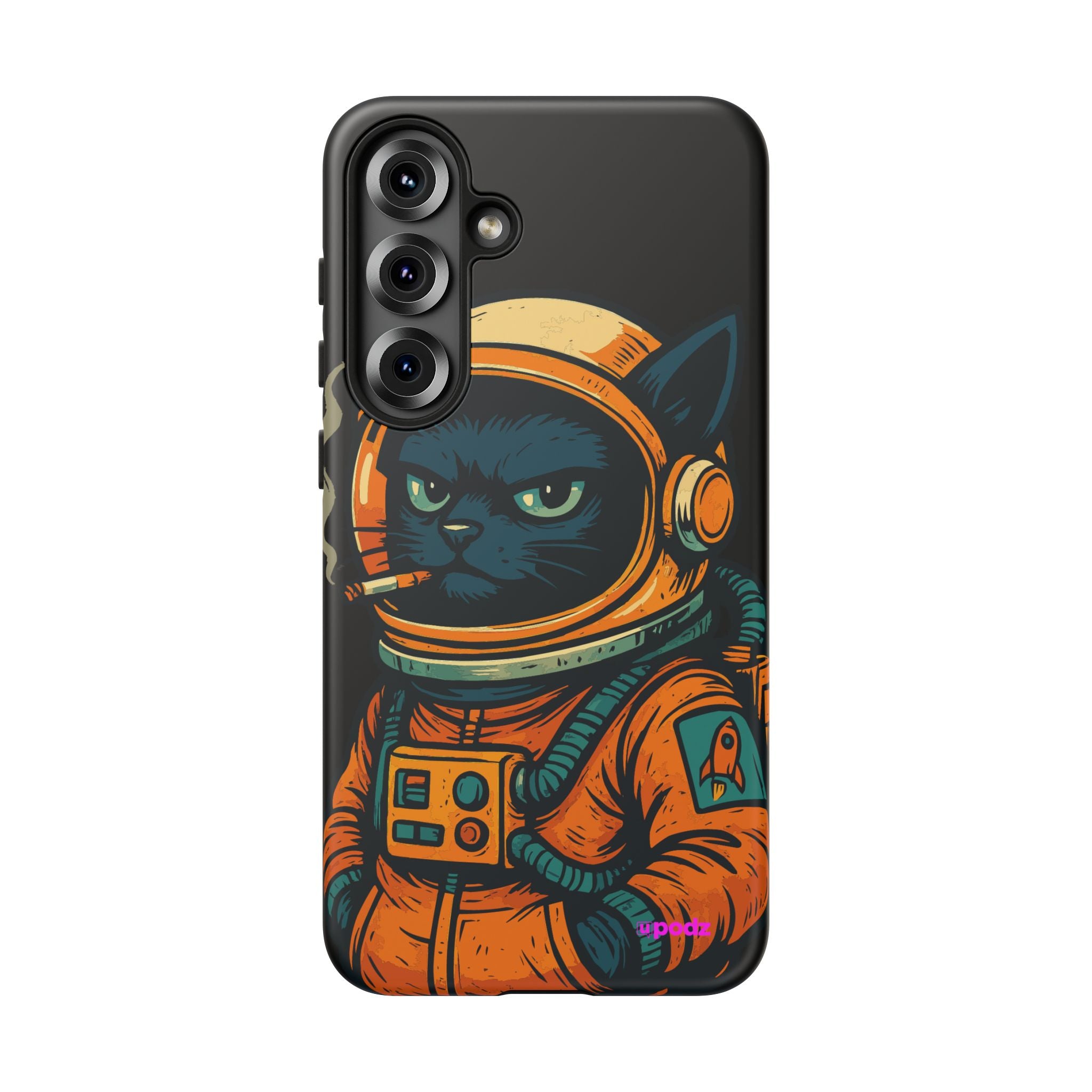 Smoking Cat Design, Tough Cases, Phone Cover