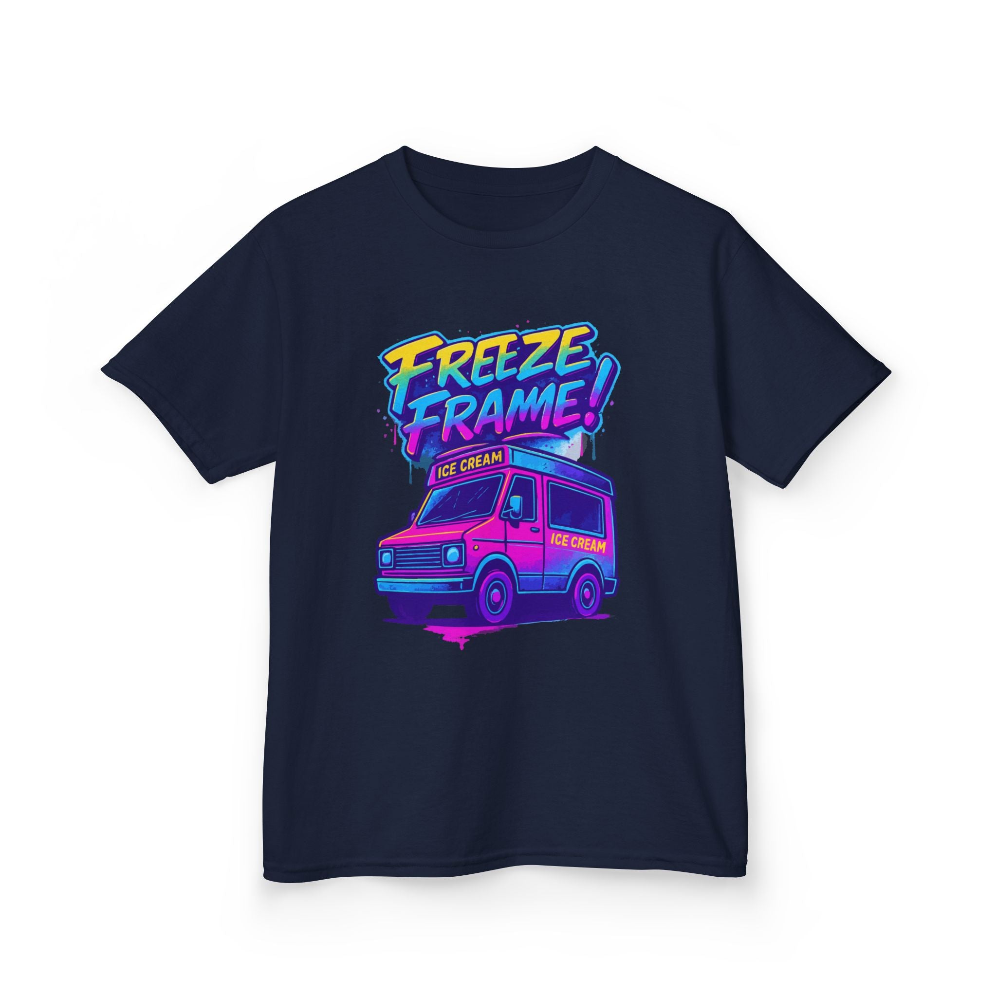 Freeze! Kids Tee, Fun Graphic Tee, Kids Cotton T-Shirt