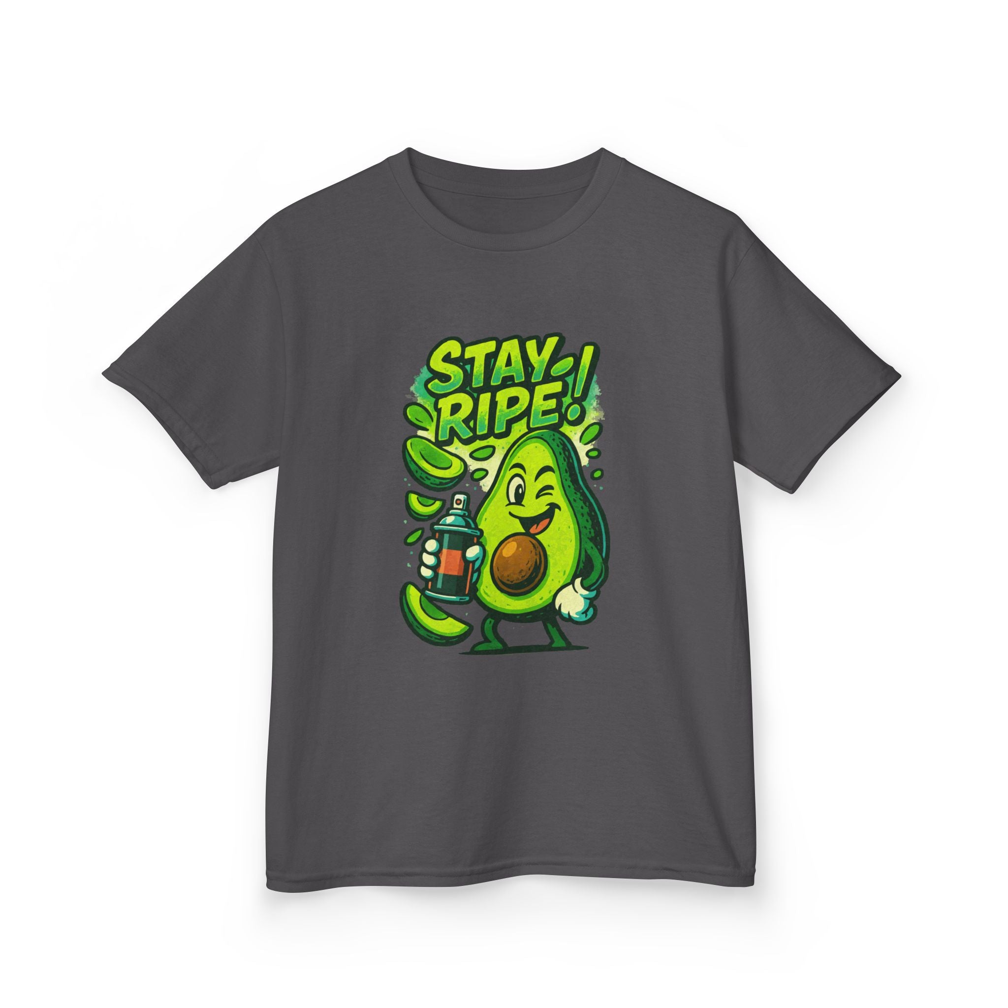 Stay Ripe Kids Tee, Fun Graphic Tee, Kids Cotton T-Shirt