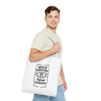 Aged to perfection Tote Bag, Inspirational Gift, Eco-Friendly Shopping Bag
