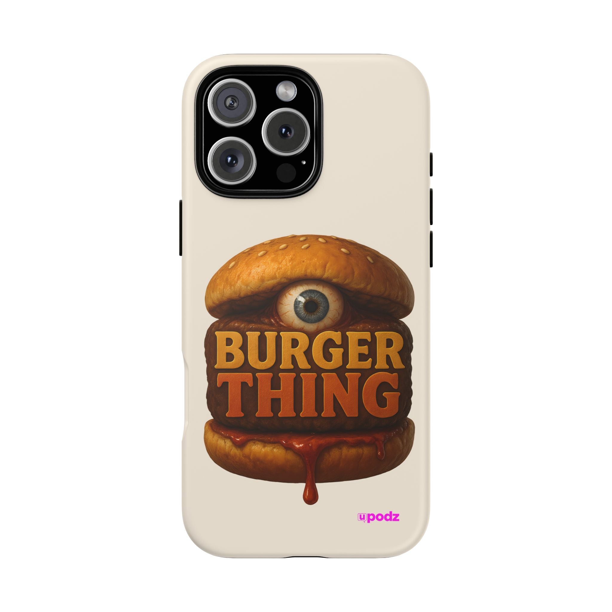Burger Thing Design, Tough Cases, Phone Cover