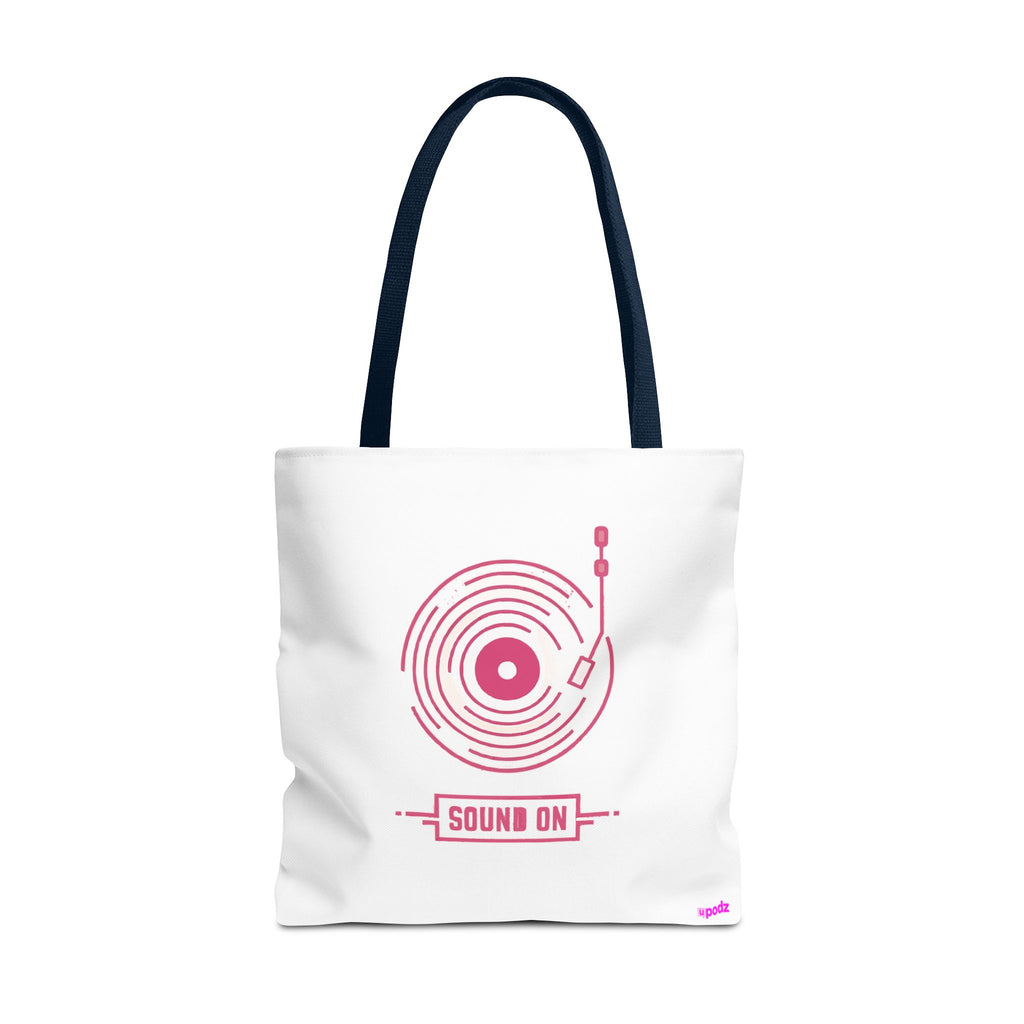 Sound On Tote Bag Design, Fun Bag