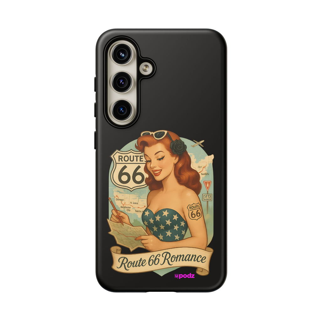 Route 66 Design, Tough Cases, Phone Cover, Unique Gift