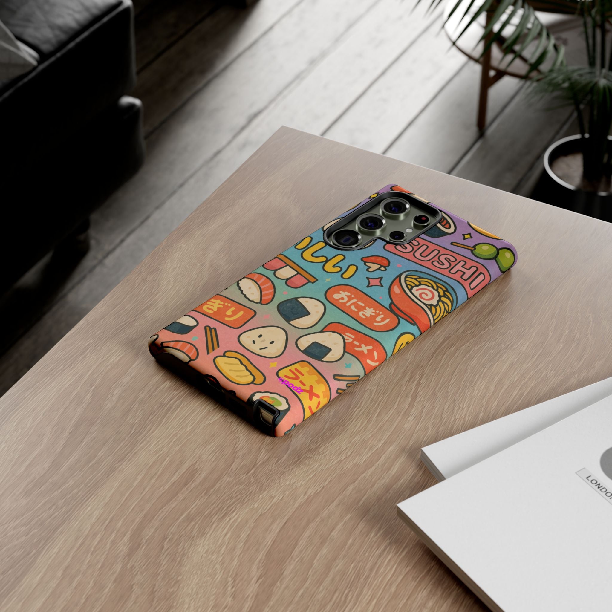 I love Sushi, White Cover Design, Tough Cases, Phone Cover