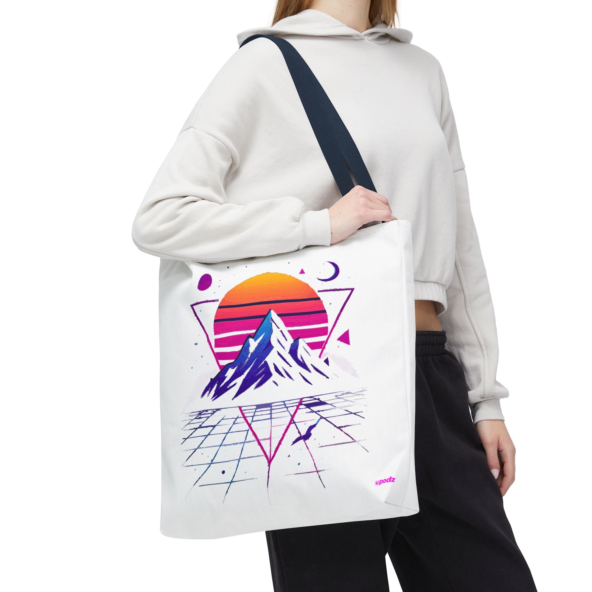 Moon Vibes Tote - Quirky Design, Fun Bag