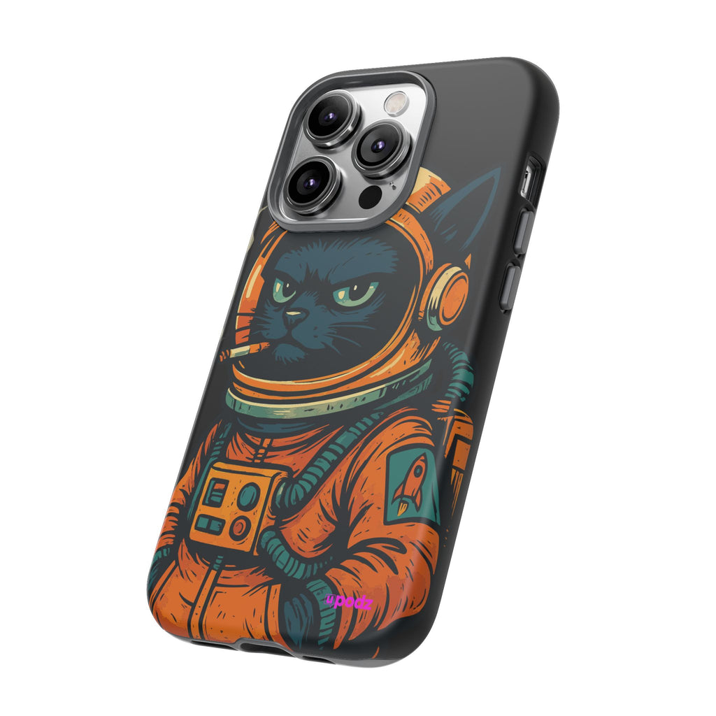 Smoking Cat Design, Tough Cases, Phone Cover
