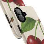 Red Cherry Design, Tough Cases, Phone Cover
