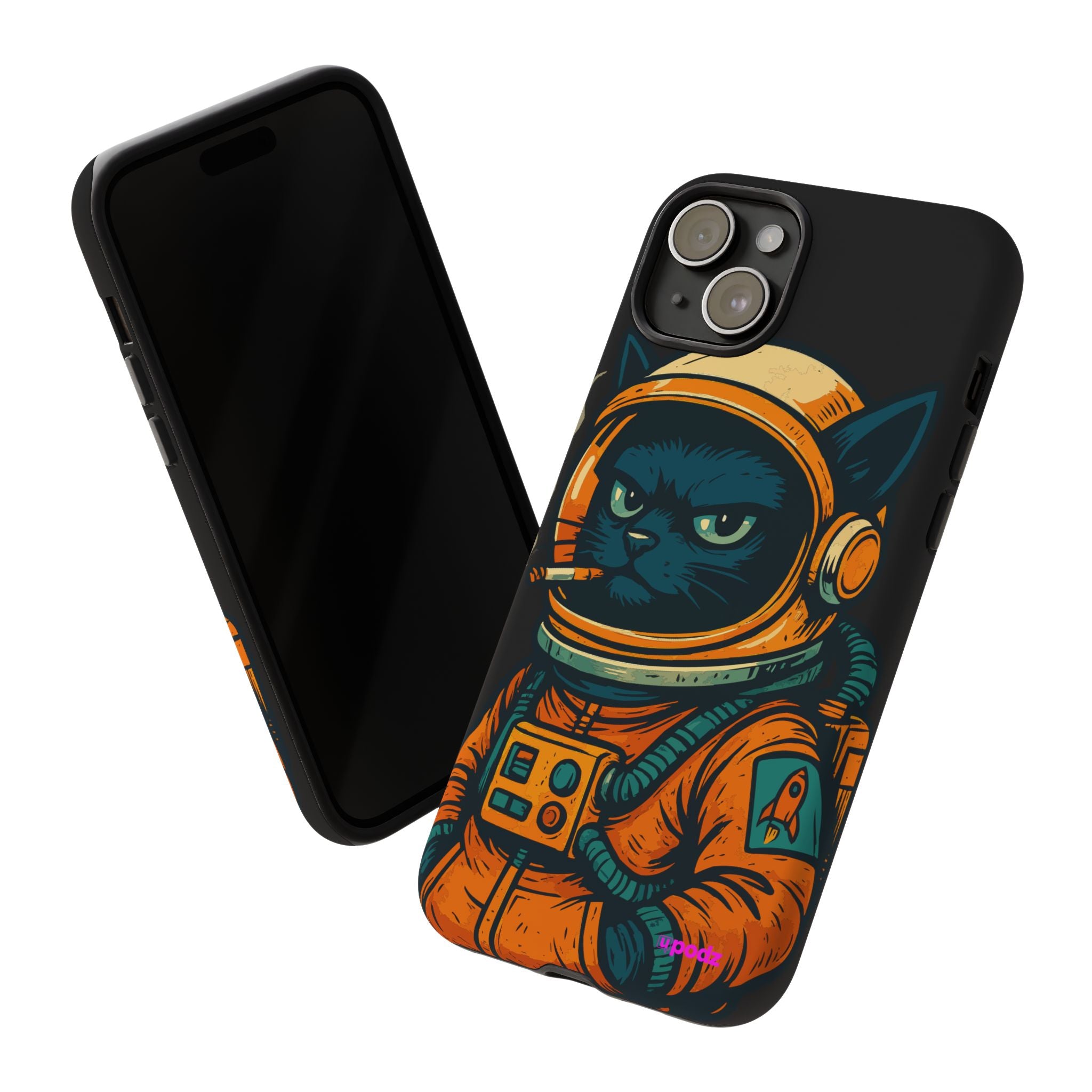 Smoking Cat Design, Tough Cases, Phone Cover