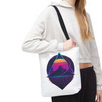 Sunset Mountain Tote - Quirky Design, Fun Bag