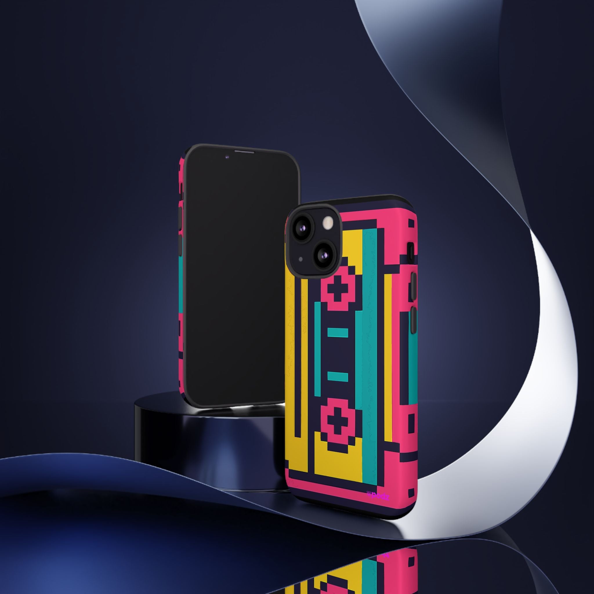 Retro tape Design, Tough Cases, Phone Cover