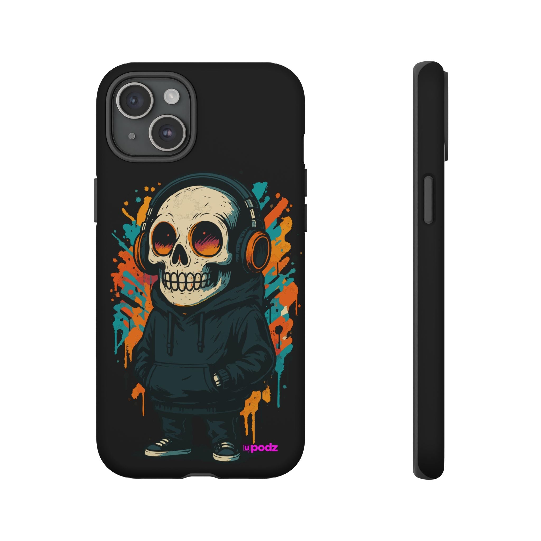 Skull Vibes Design, Tough Cases, Phone Cover
