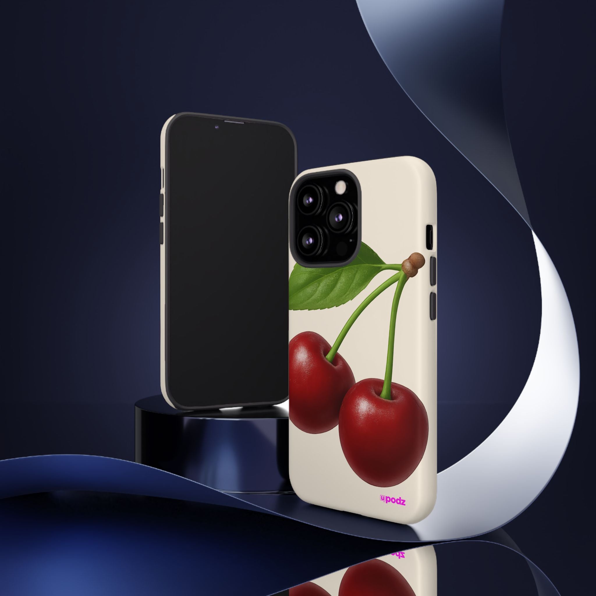 Red Cherry Design, Tough Cases, Phone Cover
