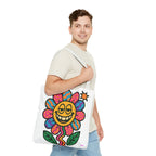 Flower Power Tote Bag - Quirky Fun Bag