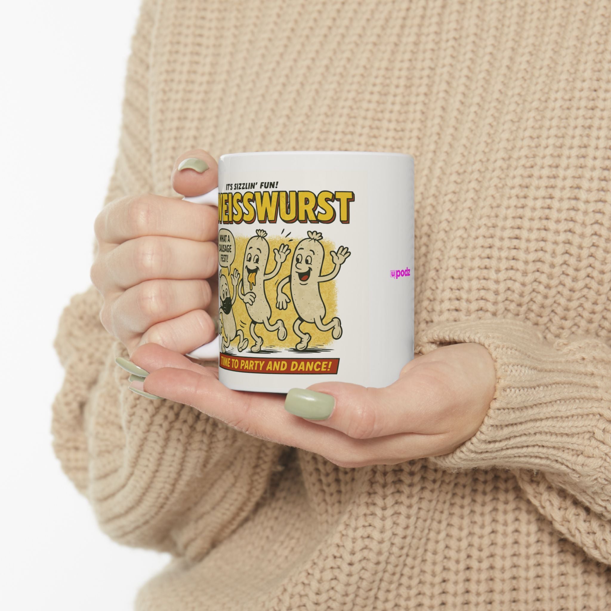 Weiner Fest Ceramic Mug |  Personalized Mug