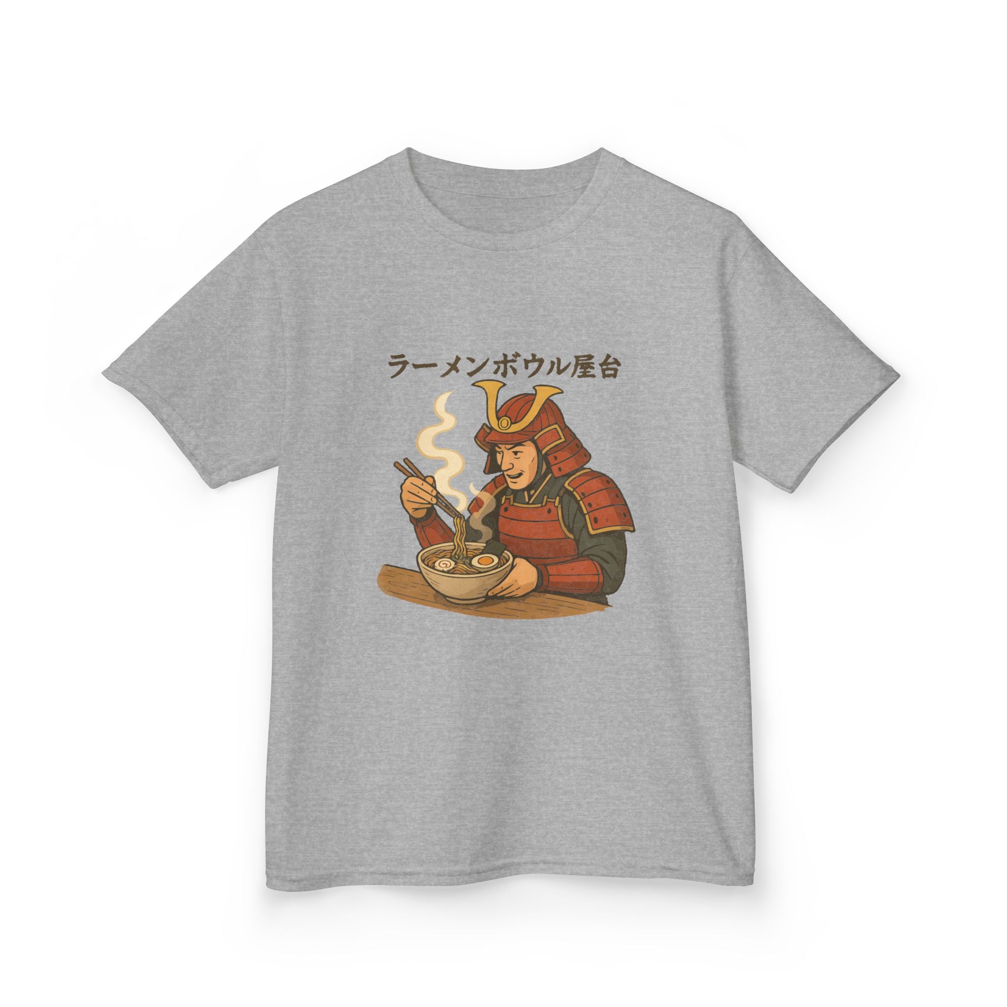 Ramen Bowel Street Food Kids Tee, Fun Graphic Tee, Kids Cotton T-Shirt