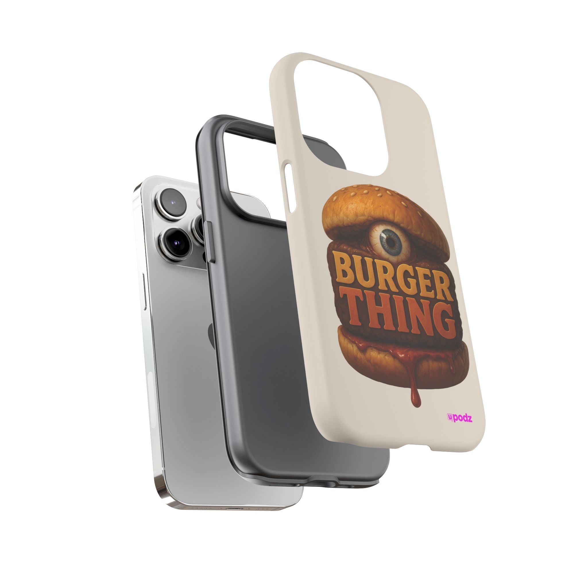 Burger Thing Design, Tough Cases, Phone Cover