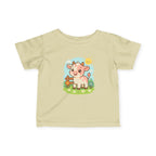 Cute Cow Infant Tee, Baby Cow Shirt, Toddler Tee, Farm Animal T-Shirt